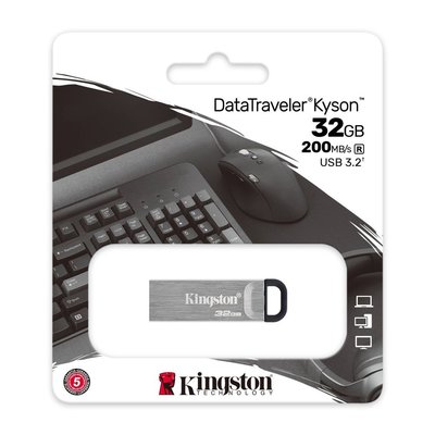 含稅附發票 金士頓 DataTraveler Kyson 32GB USB3.2 隨身碟 DTKN/32G