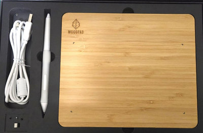 7吋繪圖板 竹製繪圖板 數位板 手寫板 Woodpad Viewsonic 優派 7 Bambu Grafik Tablet