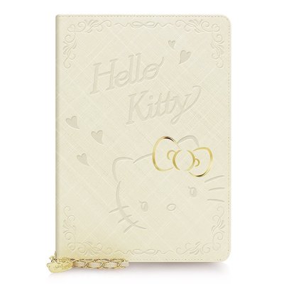 GARMMA Hello Kitty iPad Air2摺疊式皮套–華麗金色
