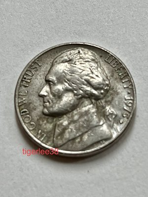 [老排的收藏]~~美洲錢幣~美國1975年D記美元5分硬幣.(3)