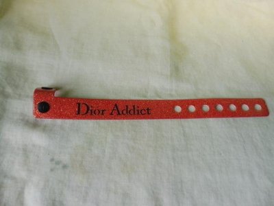 【Dior 迪奧】癮誘玩酷造型手環 dior addict 璀璨紅款 （新竹）