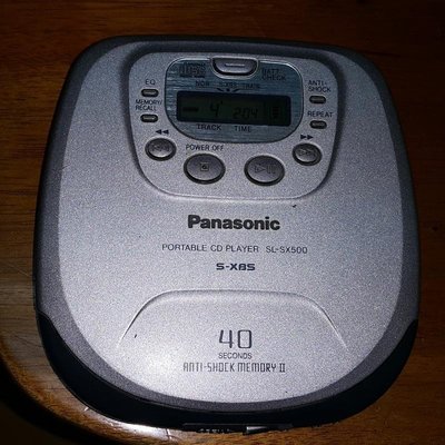 Panasonic--SL-SX500 CD隨身聽  /2手
