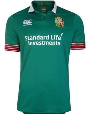 漫無止境weej 愛爾蘭獅子隊橄欖球服球衣Nations Olive Ireland Lions Rugby