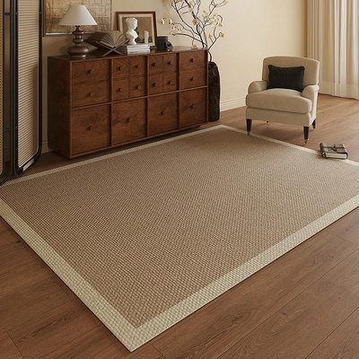 新西蘭羊毛地毯客廳沙發茶幾毯法式輕奢高級感地墊臥室床邊毯