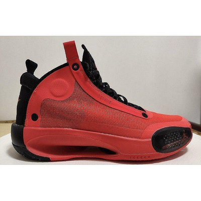 Air Jordan 34 PF 黑紅 籃球 運動 現貨 BQ3381-600慢跑鞋【ADIDAS x NIKE】