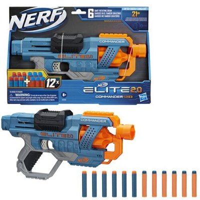 佳佳玩具 --- NERF菁英系列 指揮官RD6 軟彈槍 狙擊槍 安全子彈 泡棉子彈 吸盤彈【05325504】