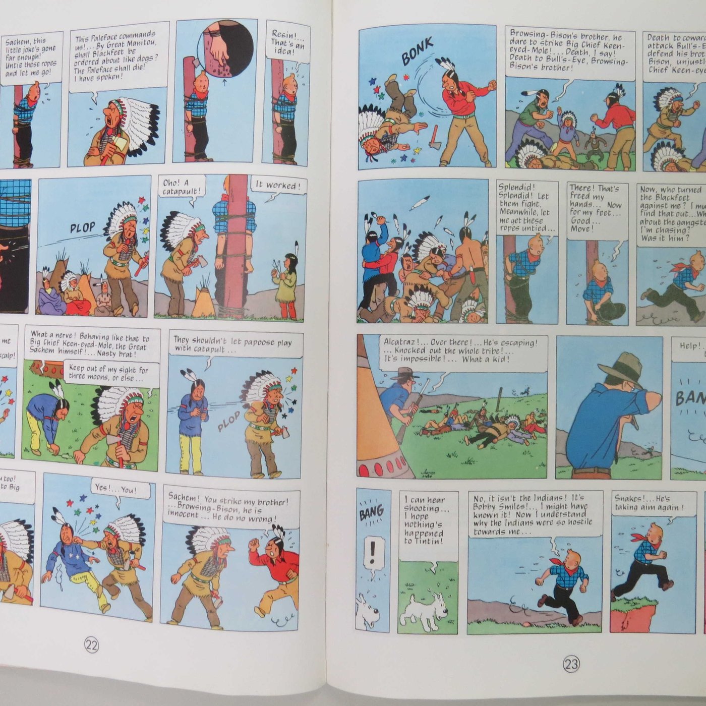 丁丁歷險記(英文版) Tintin in America《丁丁在美國》The Adventures