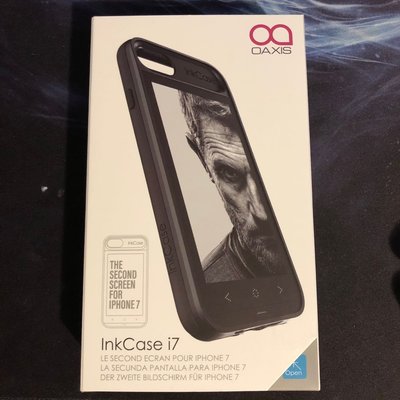 Oaxis inkcase iPhone 7/8/新版SE（雙螢幕手機殼）（電子書手機殼）