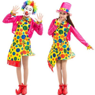萬聖節服裝成人女小丑服裝舞會cosplay服女小丑服裝舞臺表演服