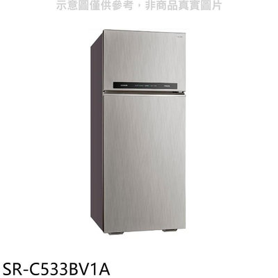 《可議價》三洋【SR-C533BV1A】533公升雙門變頻冰箱