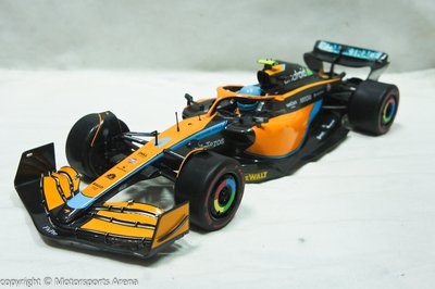 【現貨特價】1:18 F1 2022 Solido McLaren MCL36 #4 Lando Norris