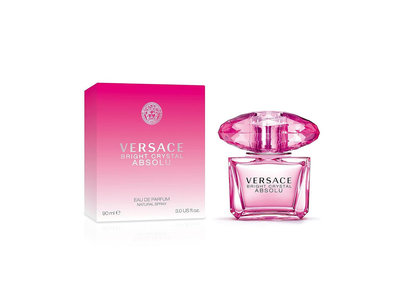 岡山戀香水~Versace 凡賽斯 絕對‧香戀水晶女性淡香精90ml~優惠價:2230元