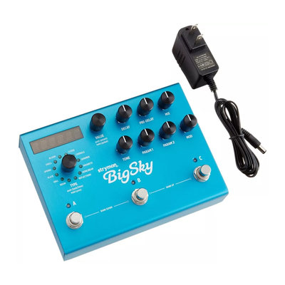 民揚樂器】美國手工效果器strymon BigSky Reverb 內建12種殘響效果公司