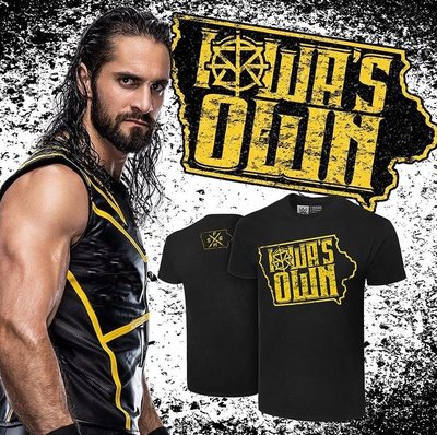 [美國瘋潮]正版WWE Seth Rollins 2020 Iowa's Own Tee 愛荷華之光SR最新款衣服預購中