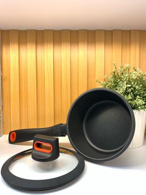 貝卡 黑鑽陶瓷健康鍋系列 單柄附蓋湯鍋