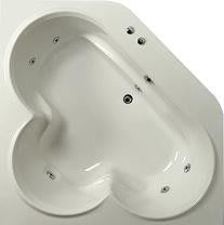 御舍精品衛浴 BATHTUB WORLD 五角形 崁入式 浴缸 按摩缸150公分 W-CH-5151