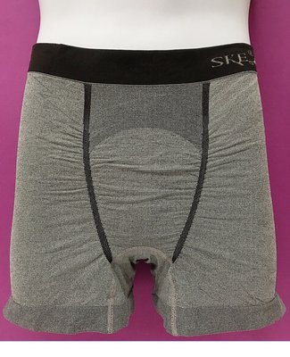 6件組 SKE晶鑽 竹炭銀鍺纖維遠紅外線能量抗菌男四角平口內褲免運費 單件550元