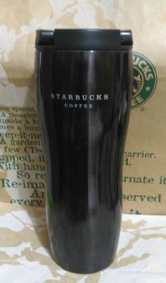 Starbucks星巴克~2011黑色經典不鏽鋼隨行杯20oz Venti 保溫杯~全新只有一個～貨在台北