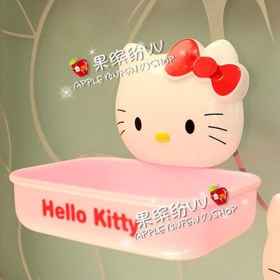 Hello kitty 凱蒂貓 可愛 吸盤 皂盒 香皂盒 肥皂盒 皂盒 皂碟