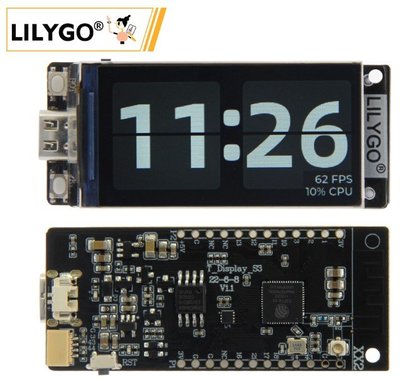 [芸庭樹] LILYGO T-Display-S3 1.9寸LCD開發板 WIFI藍牙 ESP32S3 ESP32-S3