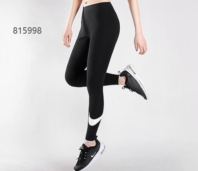 【熱賣精選】NIKE耐吉緊身褲運動褲女款側邊大勾瑜伽運動慢跑-LK49399