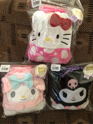 三麗鷗 kitty melod 庫洛米菓子束口袋（單賣）