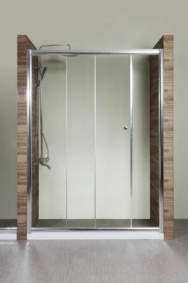 【工匠家居生活館 】 浴室拉門 一字二片 簡框 強化玻璃 一字二門 淋浴拉門 ✿ 含到府安裝