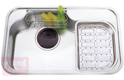 【路德廚衛】ENZIK sink韓國不鏽鋼水槽- DS-840PR (右大) 不鏽鋼水槽 歡迎來電詢問!!