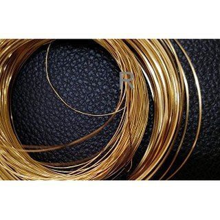 黃銅圓線 0.6mm 10M 裸銅線 手工藝 串珠 科學實驗 模型DIY 軟 黃銅線