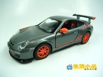 ☆生活小品☆ 模型 2010 Porsche 911 GT3 RS *鐵灰色*(有迴力)歡迎選購^^