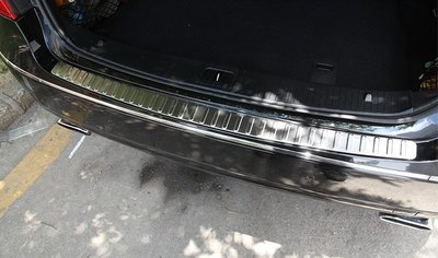BENZ W212 E 後外護板 後踏板 後防刮板 不鏽鋼 E200 E250 E300 E350 E63 後保桿