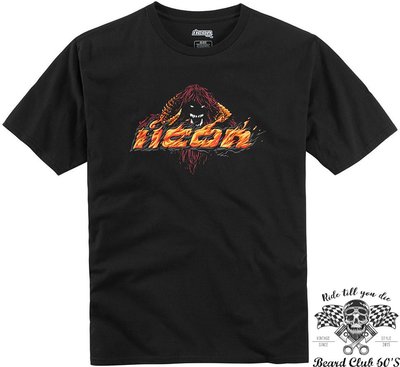 ♛大鬍子俱樂部♛ ICON ® Luciferno T-Shirt 美國 原裝 潮流 短袖 棉T 黑底