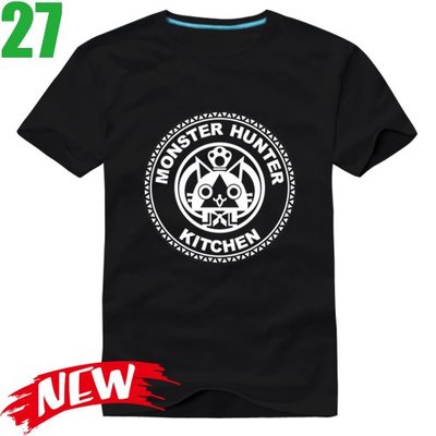【魔物獵人 Monster Hunter】短袖經典遊戲主題T恤(共6種顏色) 任選4件以上每件400元免運費!【賣場二】