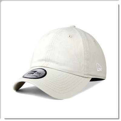 【ANGEL NEW ERA】NEW ERA CASUAL CLASSIC 經典素帽 米白色 水洗老帽 軟版 韓系 穿搭