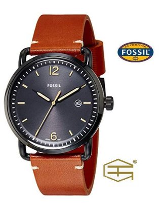 【天龜】 FOSSIL 簡約質感 時尚皮革腕錶 FS5276