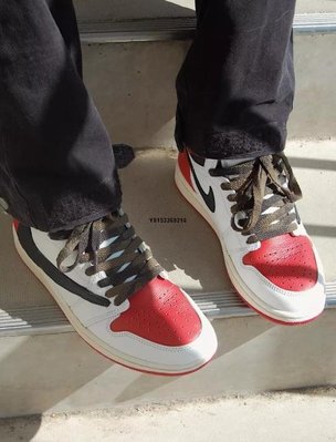 Air Jordan 1 High OG “Heritage”aj1 喬丹白紅高幫籃球鞋555088-161男鞋