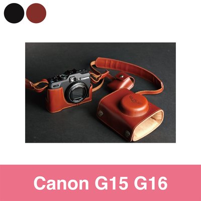 小馨小舖【TP- G15 G16 Canon G15相機皮套+背帶一組+電池包】