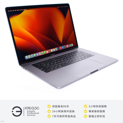 「點子3C」MacBook Pro 15吋 TB版 i9 2.3G 太空灰【店保3個月】16G 512G SSD A1990 2019年款 ZI940