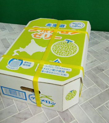 現貨供應~日本頂級水果 AS果凍 16入果凍盒裝-夕張哈密瓜288g