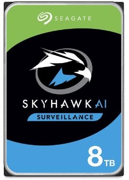 希捷監控鷹AI Seagate SkyHawk AI 8TB 7200轉監控硬碟 (ST8000VE001)(含稅價)