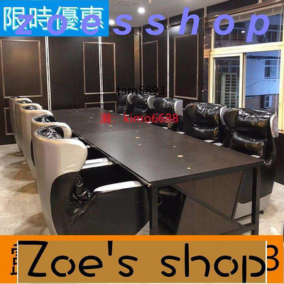 zoe-定制電競酒店成套網咖電腦桌90240厘米發光遊戲桌子全套網吧桌椅