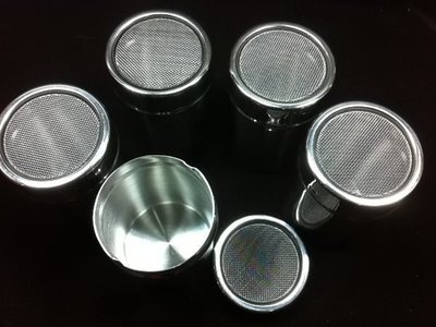 專業烘焙 不鏽鋼 撒粉罐(加蓋) 拉花 咖啡 義式 灑粉篩器 超密網紋 營業用