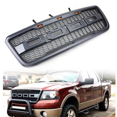 Ford F150 2004-2008 Raptor Style With LED 水箱護罩-極限超快感