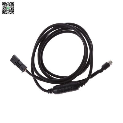 Edb  AUX 輸入適配器母頭 3 針電纜, 用於寶馬 E39 E53 E46 X5 BM54 16 9 CD