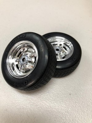創億RC KYOSHO FAT401 Tire ＆ Wheel(Rostyle Wheel/Pre-glued/4pc