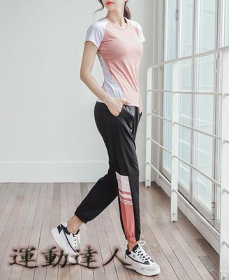 『運動達人』NIKE 耐吉 耐克 女瑜伽套 套裝 短袖 九分褲 款式新穎兩件套TZ3370