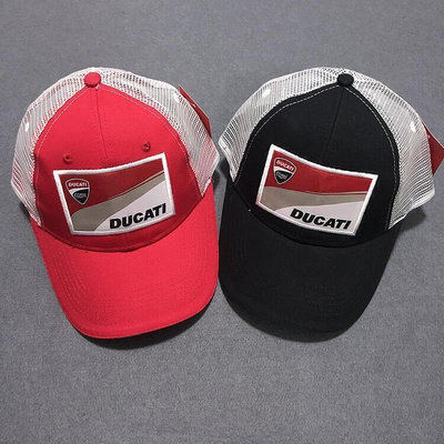 杜卡迪帽子摩托車棒球帽F1車迷ducati賽車夏季透氣帽車隊鴨舌帽