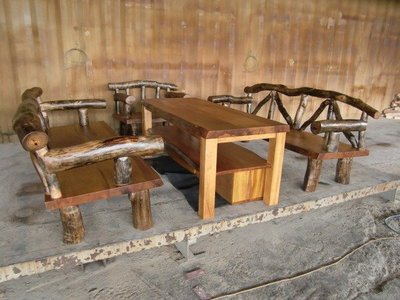 【原味手工家具】楠木樟木桌椅-台南 原木 家具