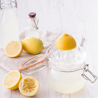 英國Kilner榨汁器手動榨汁機壓果器玻璃密封罐套裝檸檬橙汁壓榨器