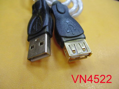 【全冠】180公分 鍍金頭 USB2.0公轉USB2.0母延長線 USB 公/USB 母 傳輸線 充電線(VN4522)